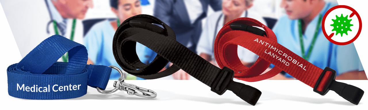 Antimicrobiële lanyards
