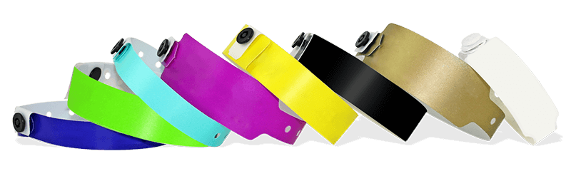 Onbedrukte plastic polsbandjes 