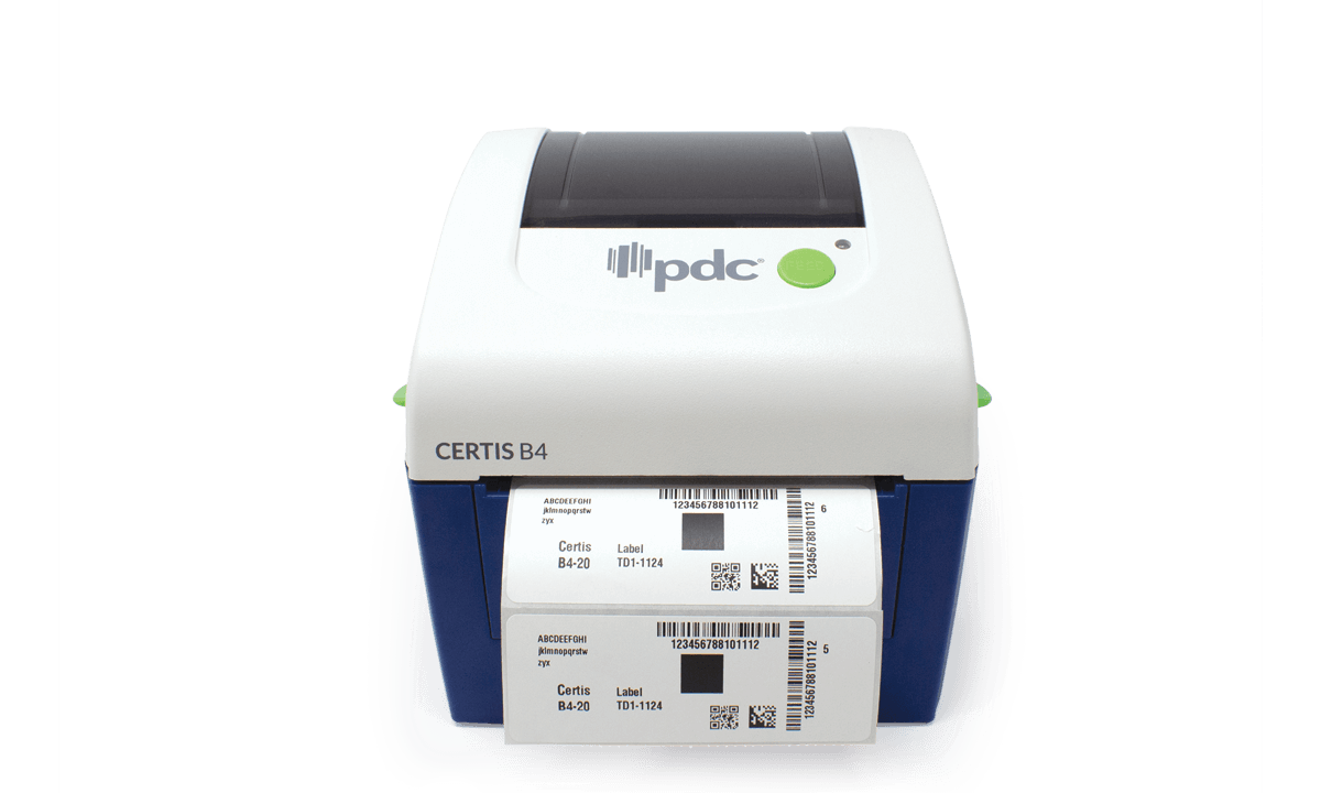 Directe thermische printer voor etiketten type
