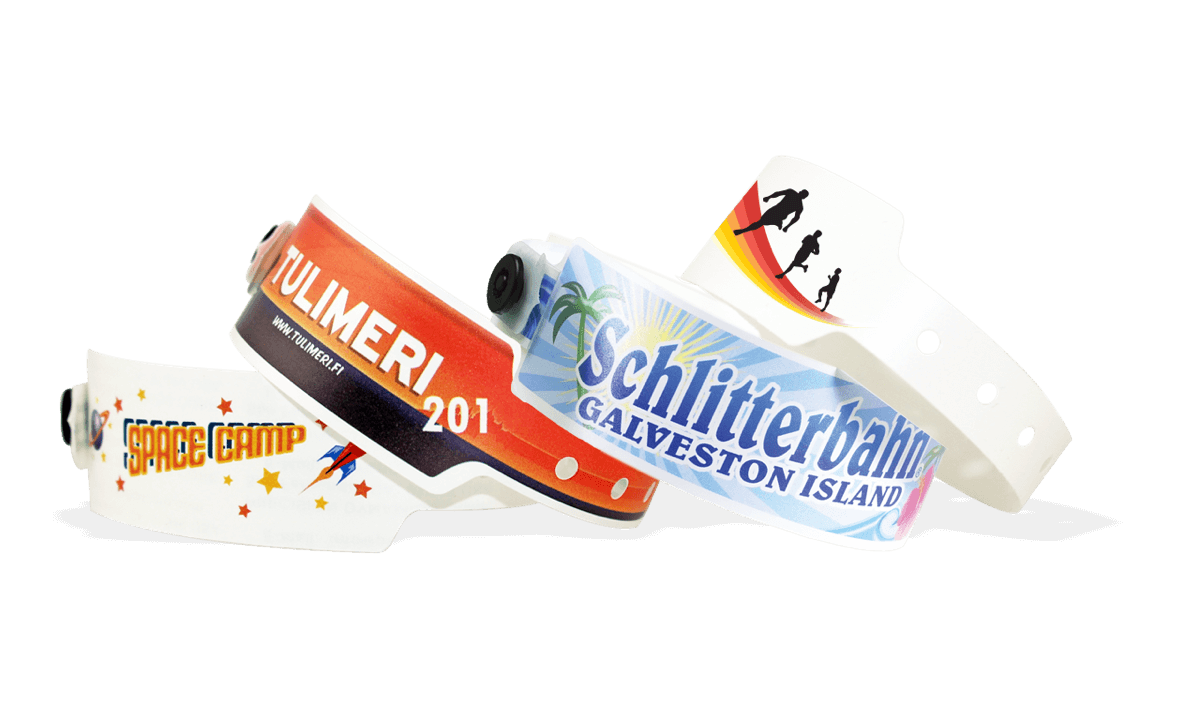 Plastic polsbandjes 25mm Large - digitale kleurafdruk, foto kwaliteit