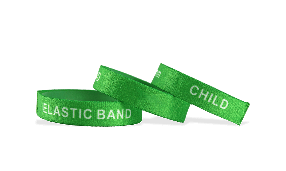 Gepersonaliseerde Stretch polsbandjes, Maat Small