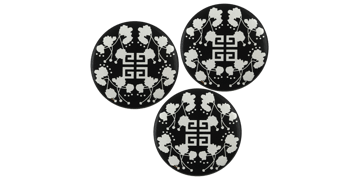 Knop badge 38mm Rond