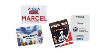 Event Badge 55mm X 75mm (PVC)