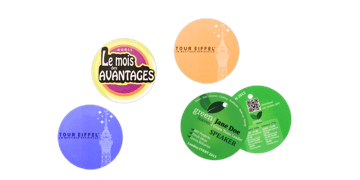 Event Badge 57mm Rond (PVC)