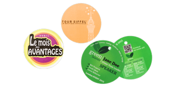 Event Badge 70mm Rond