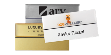 Premium Herbruikbare Naam badge, 75 X 38 mm - 18 mm zelfklevende etiketten