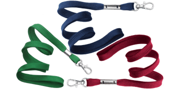 Buisvormige 10 mm lanyard met trekhaak