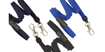 Buisvormige 10 mm afbreekbare lanyard met kniphaak