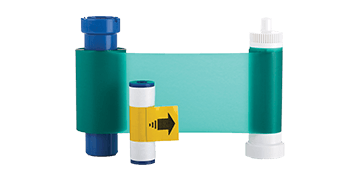 Magicard - Monochroom lint, Groen