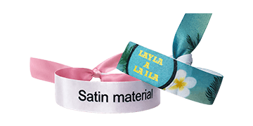 Zacht satijn polsbandjes zonder sluiting 
