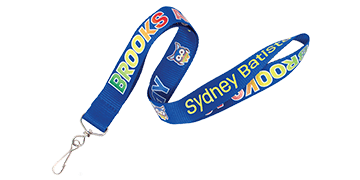 Gepersonaliseerde 10 mm True Color lanyards - volledige kleurenprint