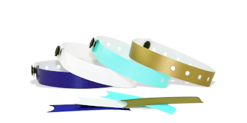 Plastic polsbandjes, 13mm, zonder afdruk