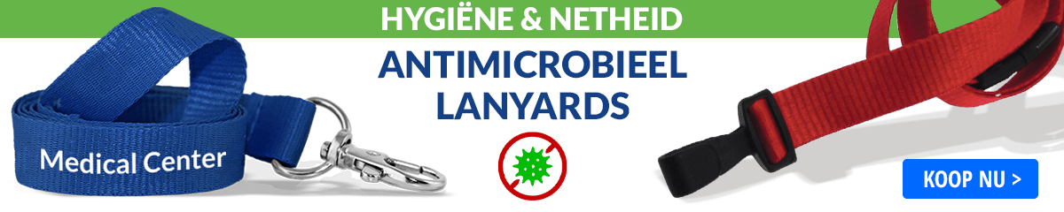 Antimicrobiele lanyards